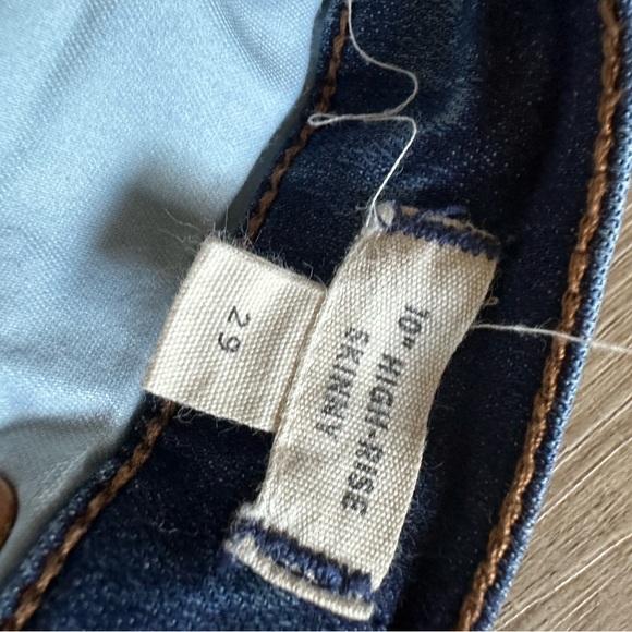 Madewell 10” high rise skinny jean - Picture 9 of 10